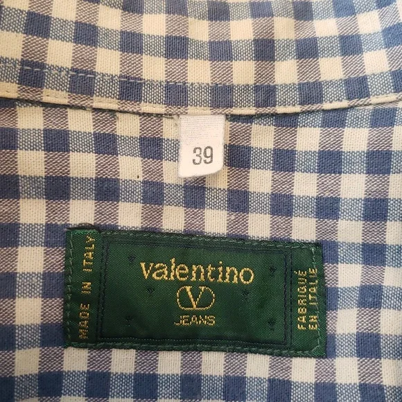 Valentino Button Down Shirt Size EU39 ⛰ - Picture 3 of 10
